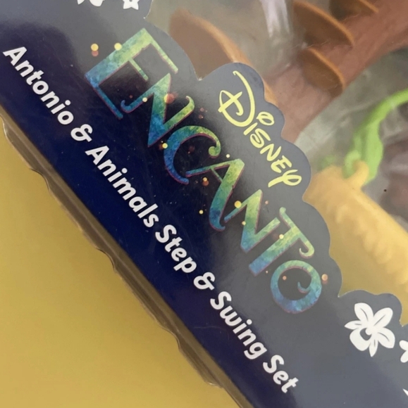 NEW Disney Encanto Antonio & Animals Step & Swing Set - Picture 2 of 8